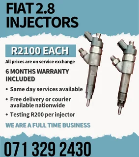 Fiat 2.8 Diesel Injectors For Sale With Warranty