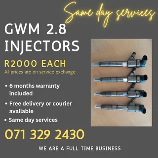 Gwm 2.8 Injectors For Sale With Warranty