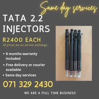 Tata 2.2 Injectors For Sale With Warranty
