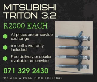 Mitsubishi Triton 3.2 Injectors For Sale With Warranty