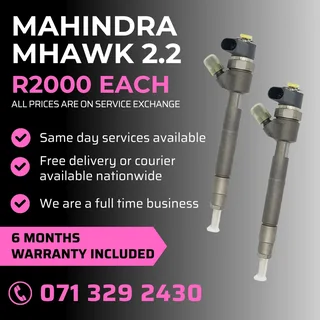 Mahindra Mhawk 2.2 Injectors For Sale With Warranty