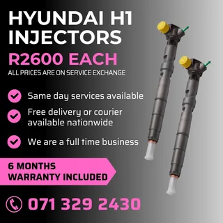 Hyundai H1 Injectors For Sale With Warranty