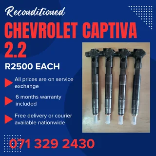 Chevrolet Captiva 2.2 Injectors For Sale With Warranty On