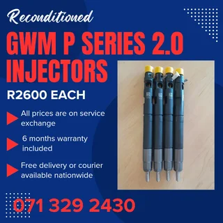 Gwm P Series 2.0 Injectors For Sale With Warranty