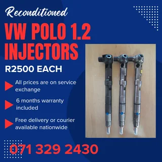 Vw Polo 1.2 Diesel Injectors For Sale With Warranty