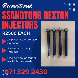 Ssangyong Rexton 2.0 Injectors For Sale With Warranty