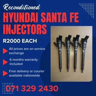 Hyundai Santa Fe Injectors For Sale With Warranty