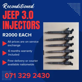 Jeep 3.0 Injectors For Sale With Warranty