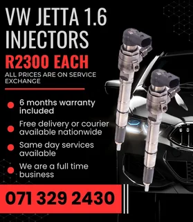 Vw Jetta 1.6 Diesel Injectors For Sale With Warranty