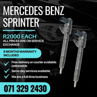 Mercedes Benz Sprinter Injectors For Sale With Warranty