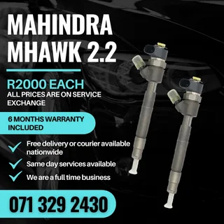 Mahindra Mhawk 2.2 Injectors For Sale With Warranty
