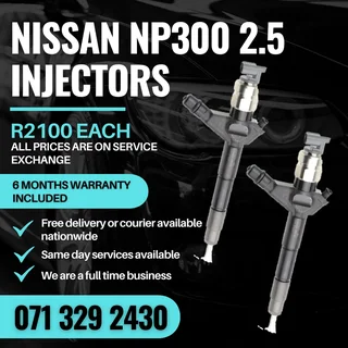 Nissan Np300 Yd25 Diesel Injectors For Sale With Warranty