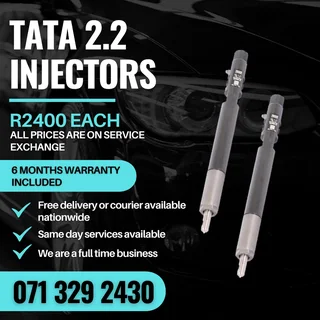 Tata 2.2 Injectors For Sale With Warranty