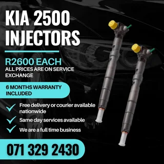 Kia 2500 Injectors For Sale With Warranty