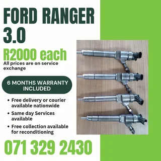 Ford Ranger 3.0 Diesel Injectors For Sale With Warranty