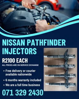 Nissan Pathfinder Diesel Injectors For Sale With Warranty