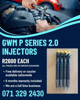 Gwm P Series 2.0 Injectors For Sale With Warranty