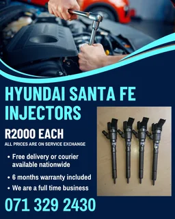 Hyundai Santa Fe Injectors For Sale With Warranty On