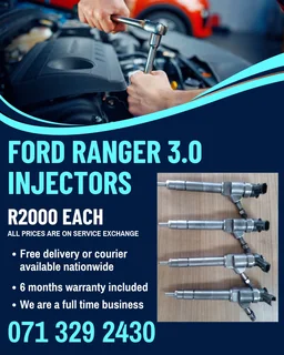 Ford Ranger 3.0 Diesel Injectors For Sale With Warranty