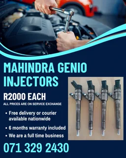 Mahindra Genio Diesel Injectors For Sale With Warranty