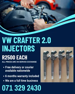Vw Crafter 2.0 Diesel Injectors For Sale With Warranty