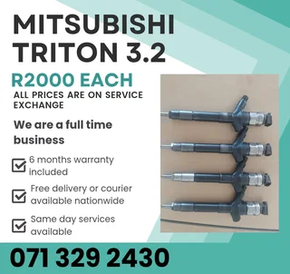 Mitsubishi Triton 3.2 Injectors For Sale With Warranty