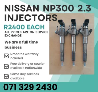 Nissan Np300 Yd23 Injectors For Sale With Warranty On