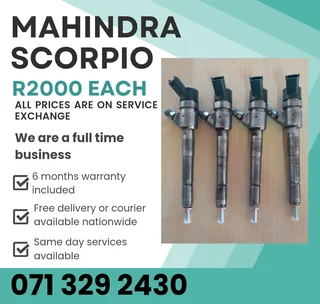 Mahindra Scorpio Diesel Injectors For Sale With Warranty