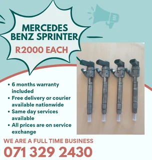 Mercedes Benz Sprinter Injectors For Sale With Warranty