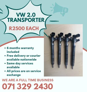 Vw Transporter 2.0 Diesel Injectors For Sale With