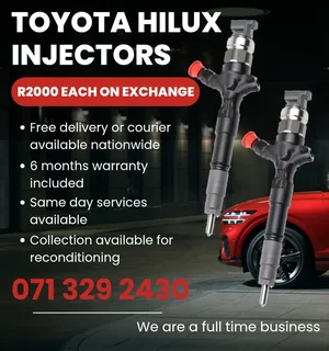 Toyota Hilux Diesel Injectors For Sale With Warranty