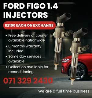 Ford Figo 1.4 Diesel Injectors For Sale With Warranty