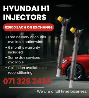 Hyundai H1 Injectors For Sale With Warranty On