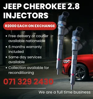 Jeep 2.8 Diesel Injectors For Sale With Warranty