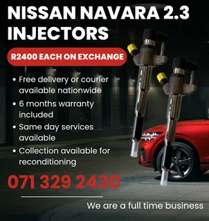Nissan Navara 2.3 Diesel Injectors For Sale With Warranty