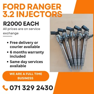 Ford Ranger 3.2 Diesel Injectors For Sale With Warranty