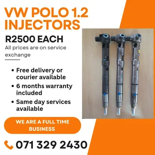 Vw Polo 1.2 Diesel Injectors For Sale With Warranty
