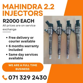 Mahindra 2.2 Injectors For Sale With Warranty On