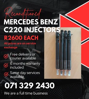 Mercedes Benz C220 Diesel Injectors For Sale With