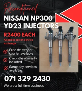 Nissan Np300 Yd23 Injectors For Sale With Warranty