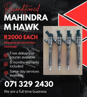 Mahindra M Hawk Diesel Injectors For Sale With Warranty
