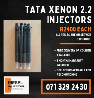 Tata Xenon 2.2 Injectors For Sale With Warranty