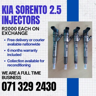 Kia Sorento 2.5 Diesel Injectors For Sale With Warranty