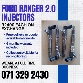 Ford Ranger 2.0 Injectors For Sale With Warranty