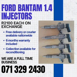 Ford Bantam 1.4 Diesel Injectors For Sale With Warranty