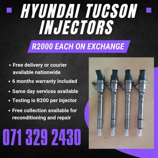 Hyundai Tucson Diesel Injectors For Sale With Warranty