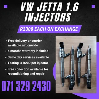 Vw Jetta 1.6 Diesel Injectors For Sale With