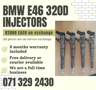Bmw E46 320 Injectors For Sale With Warranty On