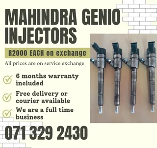 Mahindra Genio Diesel Injectors For Sale With Warranty