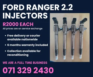 Ford Ranger 2.2 Diesel Injectors For Sale With Warranty